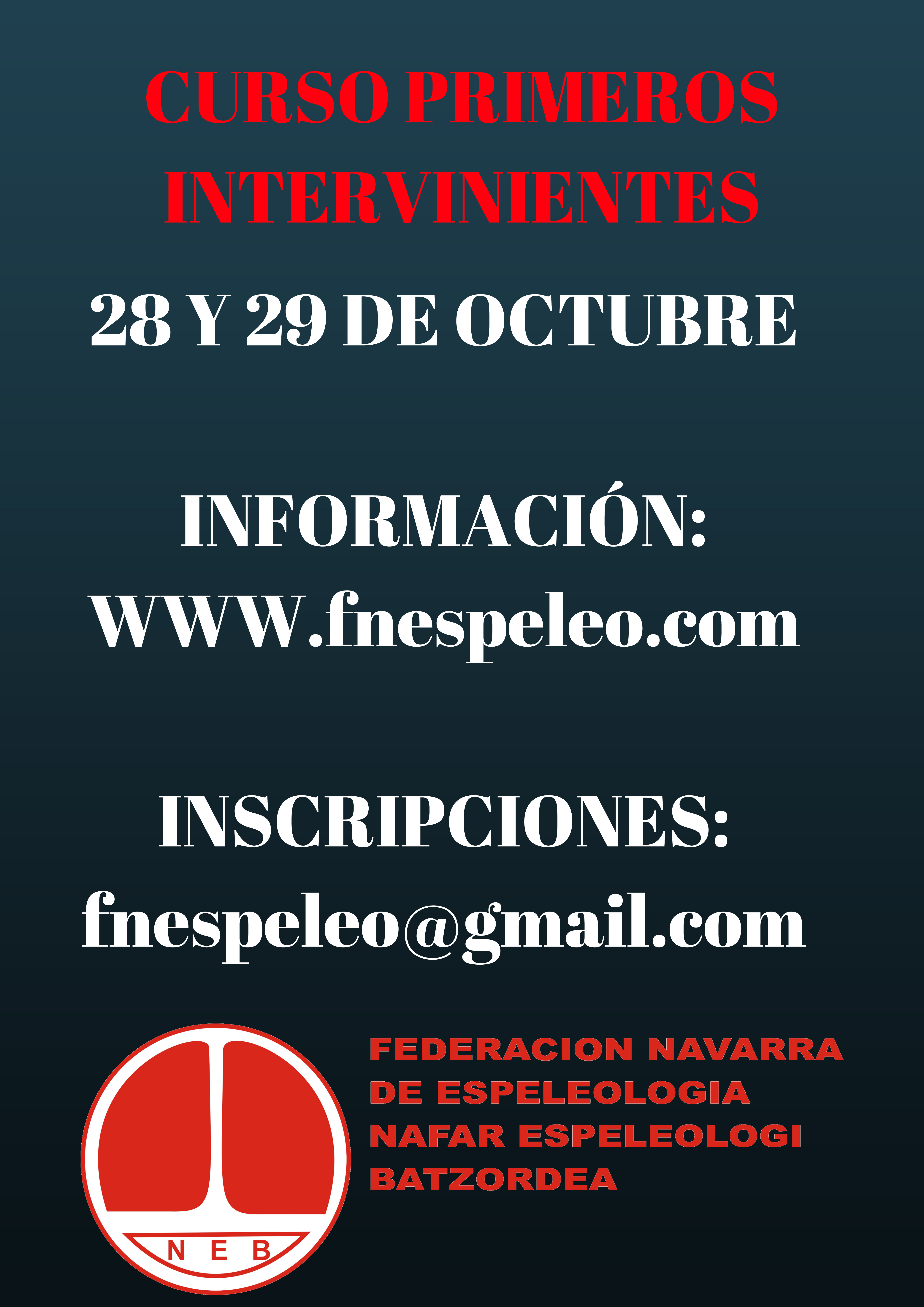 Curso Primeros Intervinientes en Accidente 2017